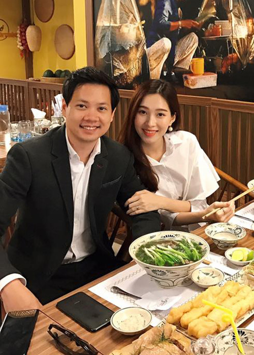 Doanh nhân Trung Tín còn cho biết hai vợ chồng thường dành cuối tuần cho nhau và cho gia đình.