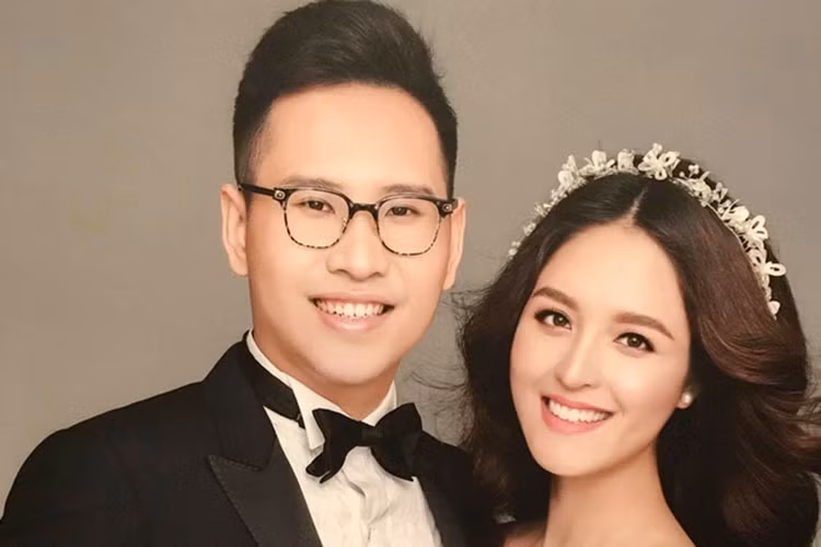 Tháng 3/2017, Á hậu Hoàng Anh lên xe hoa. Trước đó, mỹ nhân Việt này chưa từng tiết lộ về bạn trai. Ảnh: Lao động thủ đô