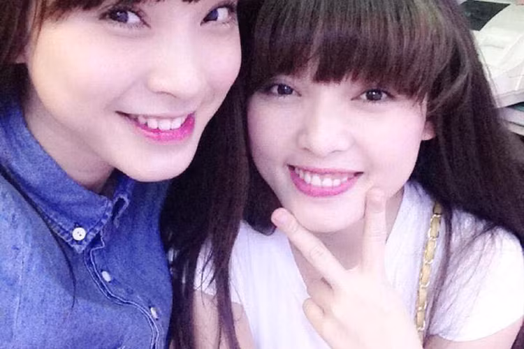 Hải Băng tiết lộ hình ảnh bên Việt Huê cách đây 7 năm. Hiện, cả hai đều có tổ ấm hạnh phúc.