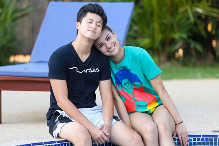 Mỹ nhân Việt sinh năm 1994 từng công khai hẹn hò Harry Lu trong "Điệp vụ tuyệt mật". Tuy nhiên, không ít người đặt nghi vấn đây là kịch bản để câu rating. Ảnh: Dân Việt