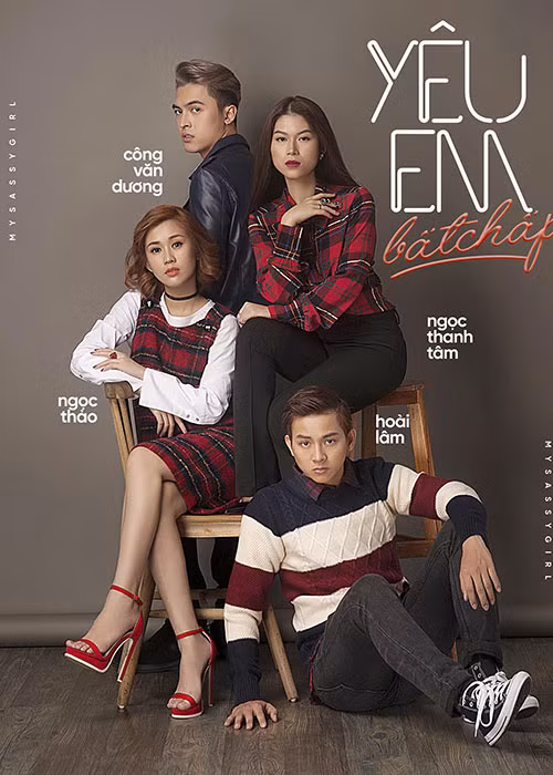 "Yêu em bất chấp" cũng là phim chiếu rạp dịp Tết Mậu Tuất 2018. Công chiếu vào ngày 14/2, phim có sự góp mặt của: Ngọc Thanh Tâm, Hoài Lâm…Ảnh: FB