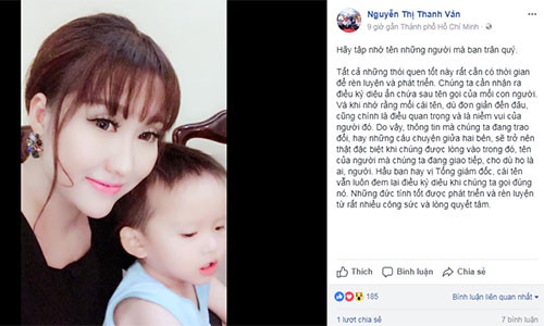 Chia sẻ của Phi Thanh Vân.