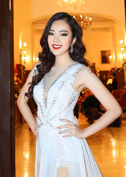 Ở phần thi tài năng tại Hoa hậu Hoàn vũ Việt Nam 2017, Vân Anh tự tin thể hiện ca khúc tiếng Anh “You raise me up”.