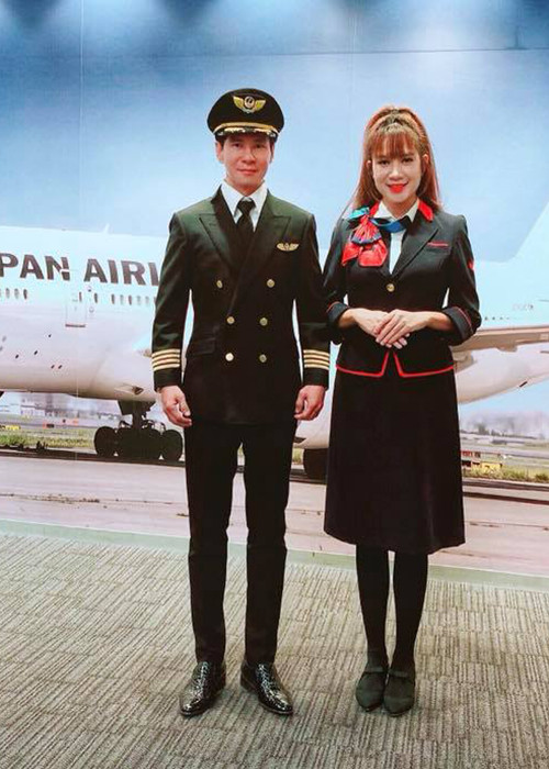 Vợ chồng sao Việt Lý Hải - Minh Hà đi du lịch Nhật Bản.