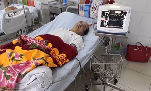 Nhà thơ Nguyễn Trọng Tạo đã qua cơn nguy kịch. Ảnh: An ninh thủ đô