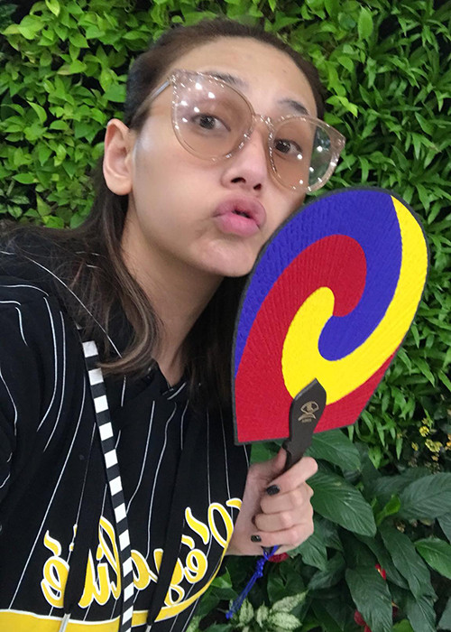 Võ Hoàng Yến đăng tải khoảnh khắc nhí nhảnh trên trang cá nhân.