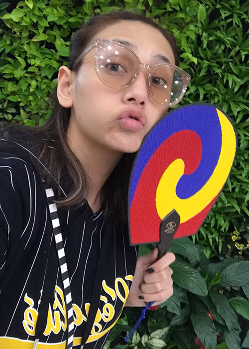 Võ Hoàng Yến đăng tải khoảnh khắc nhí nhảnh trên trang cá nhân.