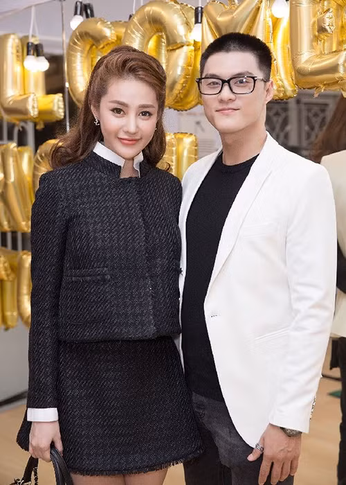 Công khai hẹn hò vào tháng 2/2017, Lâm Vinh Hải - Linh Chi gặp không ít sóng gió. Tháng 10/2017, Linh Chi tuyên bố tạm chia tay Lâm Vinh Hải. Ảnh: Tiền Phong