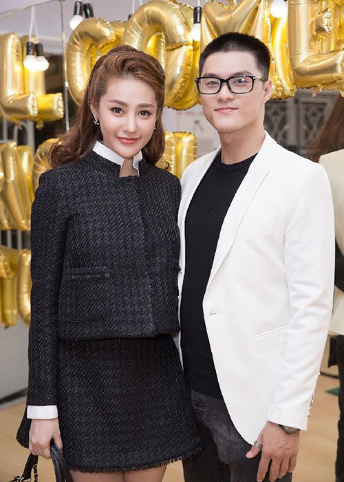 Công khai hẹn hò vào tháng 2/2017, Lâm Vinh Hải - Linh Chi gặp không ít sóng gió. Tháng 10/2017, Linh Chi tuyên bố tạm chia tay Lâm Vinh Hải. Ảnh: Tiền Phong