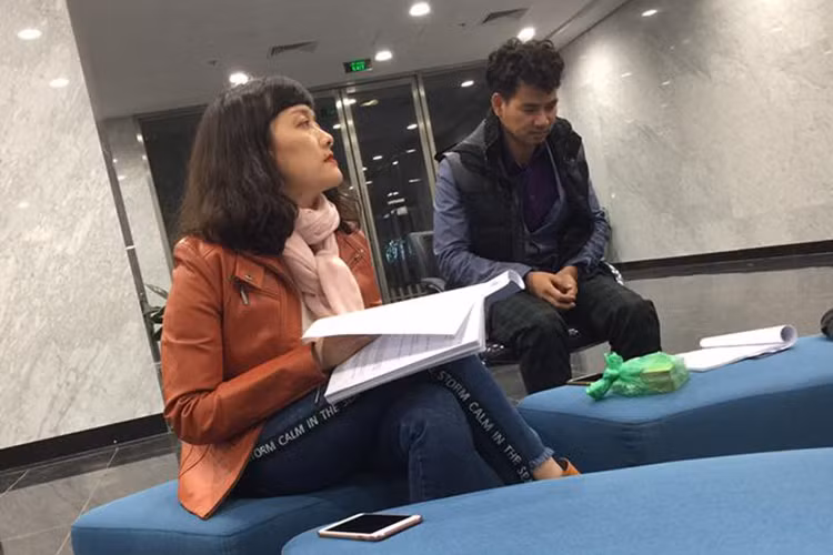 Buổi tập mới nhất của Táo quân 2018 còn có sự góp mặt của Vân Dung.