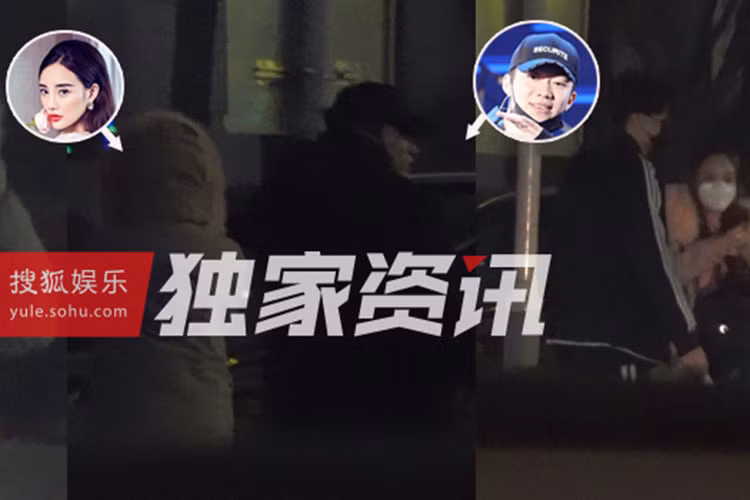 Mới đây, Lý Tiểu Lộ bị bắt gặp qua đêm tại nhà của rapper PGone kém cô 12 tuổi. Ảnh: Sohu