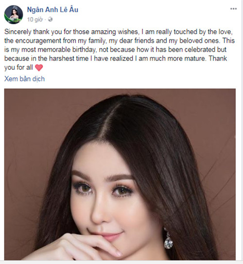 Chia sẻ của Ngân Anh.
