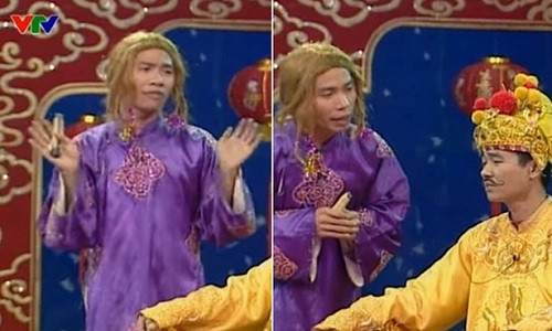 Cô Đẩu của Táo Quân 2004 - 2005 đã bắt đầu có sự lột xác.