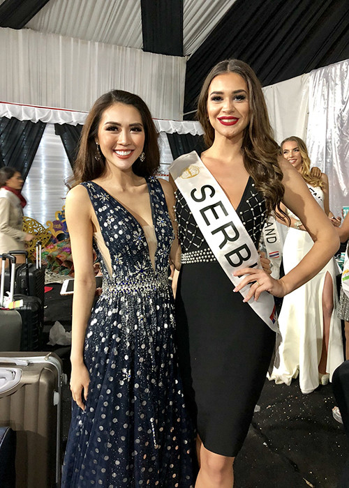 Trước Tường Linh, Hà Thu từng nhận danh hiệu "Hoa hậu được yêu thích nhất” tại cuộc thi mùa giải năm 2015.