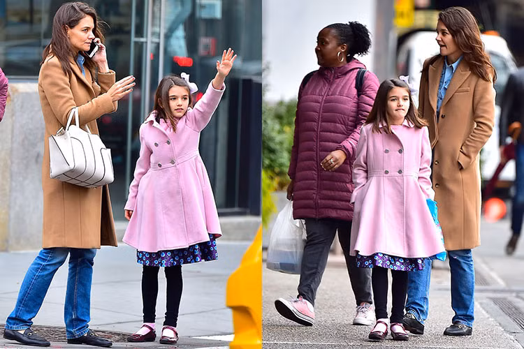 Bé Suri hiện có cuộc sống khá khép kín bên mẹ. Ảnh: Vanityfair