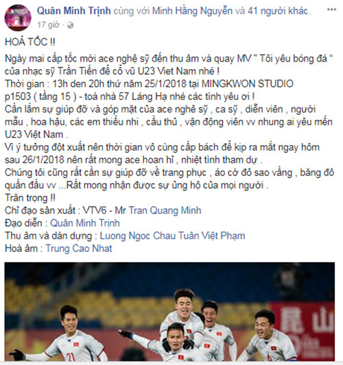 Chia sẻ của Minh Quân.