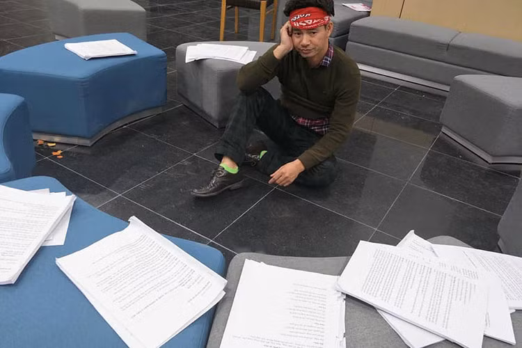 Mới đây, nghệ sĩ Xuân Bắc tiếp tục chia sẻ hình ảnh hậu trường Táo quân 2018.