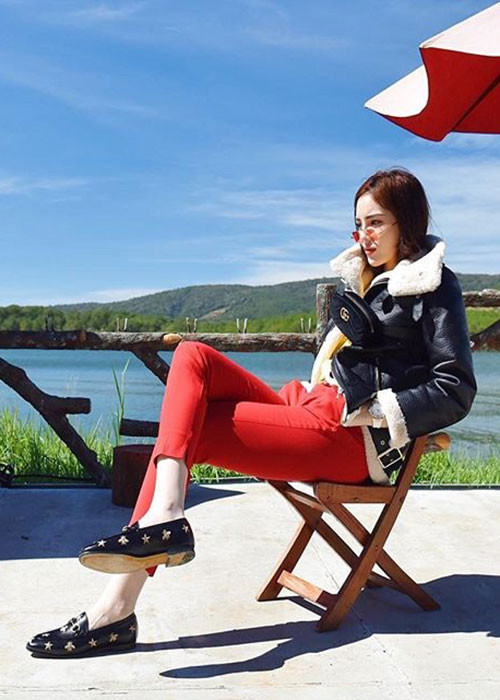 Hoa hậu Kỳ Duyên đi du lịch cùng gia đình, sau đó cô sẽ quay trở lại làm việc.