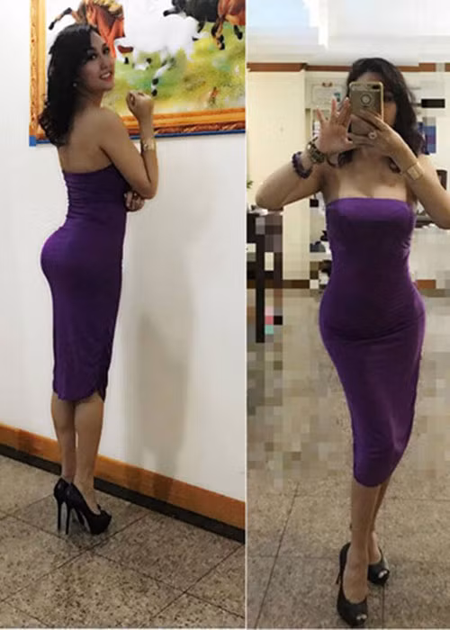 Sau khi phẫu thuật thẩm mỹ, nữ diễn viên liên tục khoe vòng 1, vòng 3 khiến nhiều người cảm thấy phản cảm.