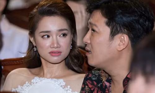 Nhã Phương - Trường Giang. Ảnh: Zing