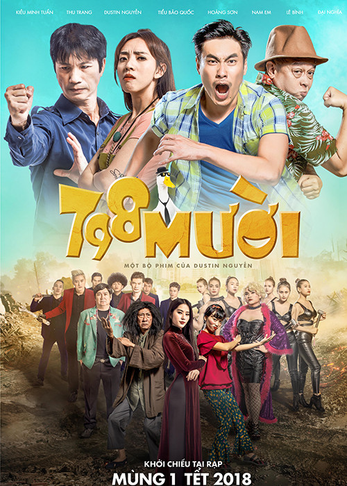 Phim 798Mười có sự tham gia diễn xuất của: Kiều Minh Tuấn, Thu Trang, Dustin Nguyễn, Tiểu Bảo Quốc, Hoàng Sơn… Phim dự kiến khởi chiếu Mùng 1 Tết Nguyên Đán 2018.