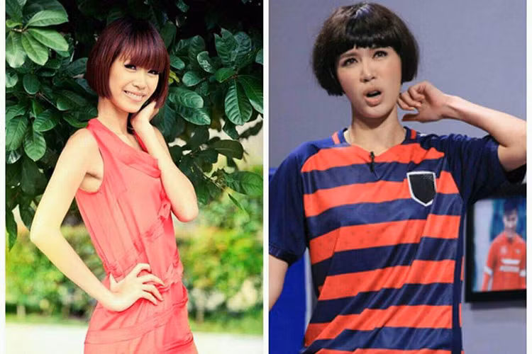 Siêu mẫu Minh Tú thích thú ghép ảnh chụp năm 2011 và năm 2017. “Ơn giời Minh Tú phiên bản 2011 đây rồi. Cái răng cái tóc là góc con người nha. Đẹp tự nhiên nhưng không phải tự nhiên mà đẹp", chân dài 9x viết.