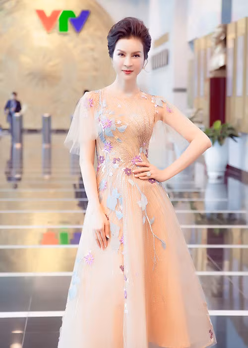 MC Thanh Mai vừa tham gia chương trình gặp gỡ diễn viên truyền hình đầu năm 2018.