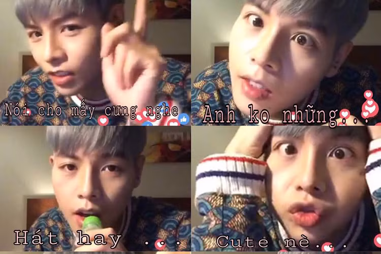 Ngoài đời, nam ca sĩ Đức Phúc vẫn nhí nhảnh như thường thấy. Ngoài ra, anh còn cho hay bản thân cởi mở hơn trước nhiều. Ảnh: FBNV