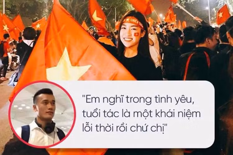 Phương Thanh chia sẻ: “Trong tình yêu tuổi tác là 1 khái niệm đã lỗi thời. Chị bổ sung thêm phần không quan trọng giới tính”.