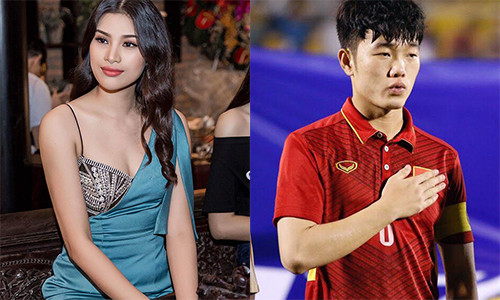 Nguyễn Thị Thành thả thính Lương Xuân Trường. Ảnh: FBNV