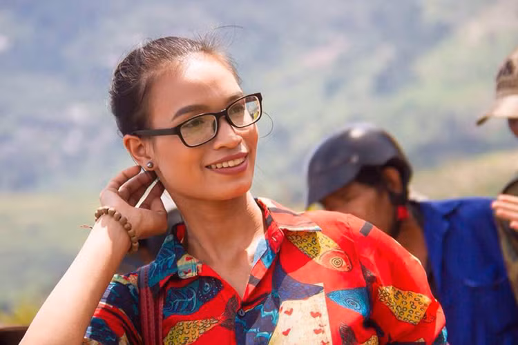 Khi lên Sài Gòn lập nghiệp, H'Ăng Niê theo đuổi sự nghiệp người mẫu.