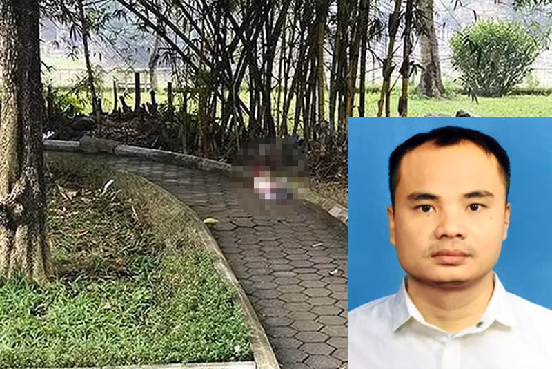 Thấy trời còn sáng, nhiều người qua lại, sợ bị lộ nên Trịnh nói với chị H. ngồi chờ tại ghế đã để mình đi lấy tiền. Trong lúc viện cớ đi lấy tiền, Trịnh đã đi xe máy lòng vòng quanh khu vực quận Hà Đông, mặc cho chị H. ngồi chờ tại ghế đá. Đến 19h, Trịnh quay lại chỗ chị H. nhưng thấy vẫn còn đông người nên không ra tay. Sau đó, thấy không có người qua lại, nhân lúc chị H. không để ý, Trịnh dùng búa đập vào gáy chị H. khiến nạn nhân bất tỉnh. Thấy nạn nhân vẫn còn thở, Trịnh tiếp tục dùng tay bóp cổ. Đến khi chị H. không còn cử động, Trịnh kéo thi thể nạn nhân xuống bãi cỏ ven bờ sông rồi lấy đi một số tài sản gồm bông tai, dây chuyền vàng. Gây án xong, Trịnh tẩu thoát về phòng trọ của mình tại khu vực huyện Đan Phượng, TP. Hà Nội. 