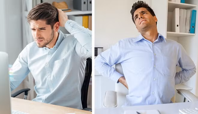 Quá nhiều công việc sử dụng trí óc: Đôi khi, não bộ làm việc quá sức trong thời gian dài có thể dẫn đến đau lưng. Bạn nên dành cho bản thân thời gian nghỉ ngơi, nghĩ đến những vấn đề khác ngoài công việc. Chẳng hạn như chơi một môn thể thao nào đó hoặc xem phim để quên đi những vấn đề khiến bạn căng thẳng.