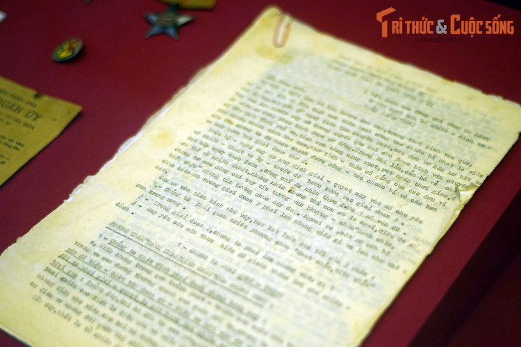 Bản kết luận của Tổng tư lệnh - Đại tướng Võ Nguyên Giáp trong Hội nghị cán bộ chiến dịch Điện Biên Phủ.