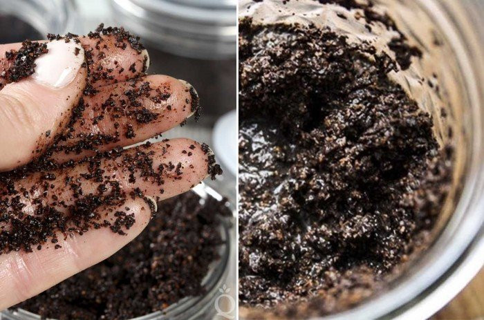 Ngoài ra, bạn có thể sử dụng bã cà phê để nhuộm tóc một cách an toàn ngay tại nhà. Ảnh: greenfieldspa.