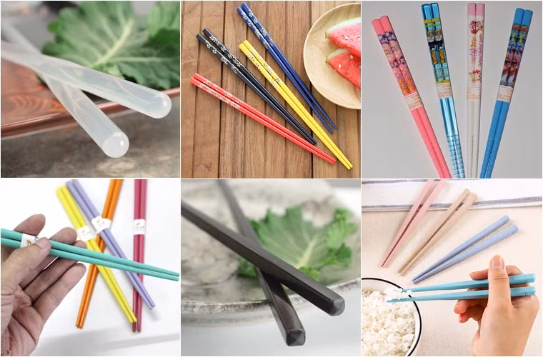 Lý do là vì đũa nhựa chủ yếu được làm chủ yếu từ melamine và formaldehyde. Ảnh: tgdd.