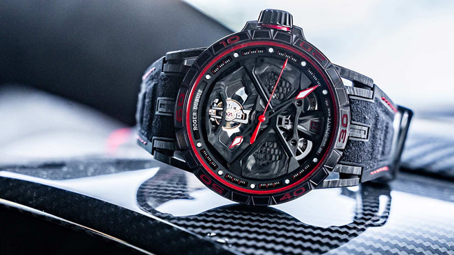 Đồng hồ siêu sang Excalibur Huracán Performante.