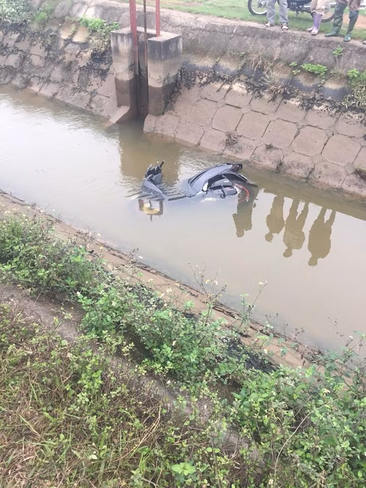 Hiện trường vụ việc.