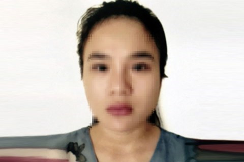 Thanh bị bắt giữ vì hành vi môi giới mại dâm.