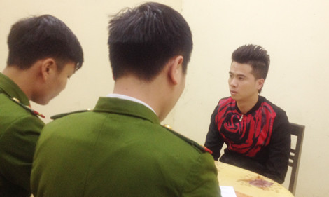 Đại tại cơ quan công an. Ảnh: CAND.