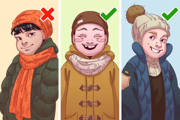 Khăn cổ dài. Khăn thường được tận dụng để che chắn vùng cổ, giữ ấm cho trẻ. Lưu ý, khi mua nên tránh loại khăn dài bởi chúng dễ mắc vào đồ vật khác khi trẻ vui chơi. Một khi bị mắc, trẻ rất khó có thể tự xử lý. Chính bởi lý do này, nhiều nơi quy định không được quàng khăn cho trẻ khi tới trường mẫu giáo.