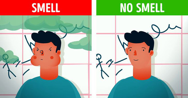 Giúp giải phóng mùi hôi. Phòng vệ sinh đóng kín sẽ khiến mùi chất thải khó được giải phóng. Việc để khoảng hở dưới chân cửa toilet sẽ giúp không khí dễ lưu thông. Nhờ vậy, mùi hôi sẽ được giải phóng nhanh hơn.