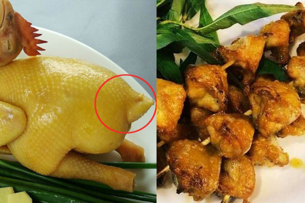 Dù vậy, phao câu gà là bộ phận có hại không nên ăn nhiều. Nguyên nhân bởi vị trí này tập trung nhiều tuyến bạch huyết, các chất có hại khó phân giải tích tụ.