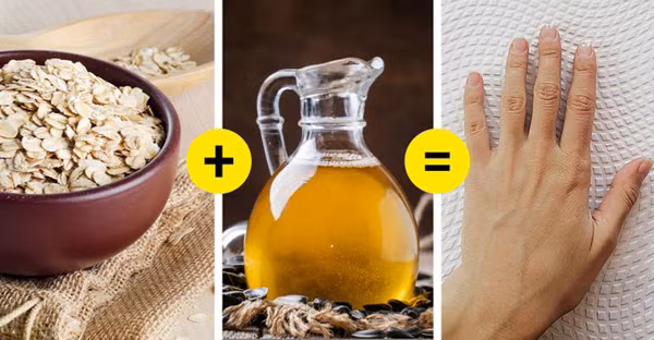 Để dưỡng da tay an toàn và hiệu quả, bạn có thể tận dụng bột yến mạch sống hoặc nấu chín kết hợp với vài giọt dầu hướng dương. Nếu không có loại dầu này, bạn có thể cân nhắc dùng các loại dầu khác như dầu ô liu, dầu dừa thay thế.