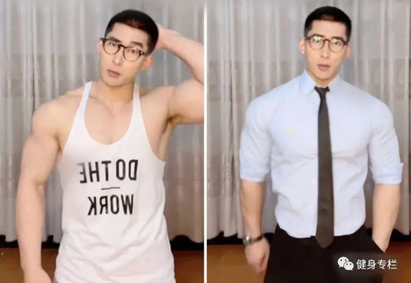 Nếu như khi mặc áo blu, nam bác sĩ có vẻ ngoài không khác nhiều so với các đồng nghiệp. Vậy nhưng, rũ bỏ lớp áo bên ngoài, nhiều người không khỏi ngưỡng mộ thân hình lực lưỡng “vạn người mê”.