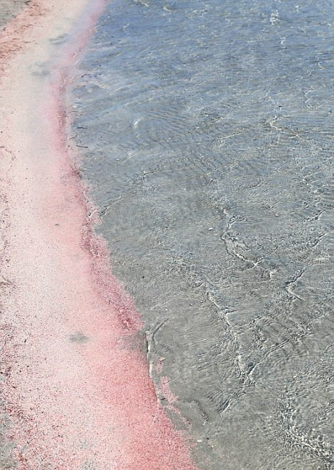 Bãi biển Elafonisi, Crete, Hy Lạp.