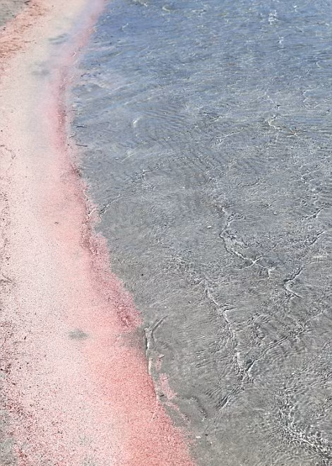 Bãi biển Elafonisi, Crete, Hy Lạp.