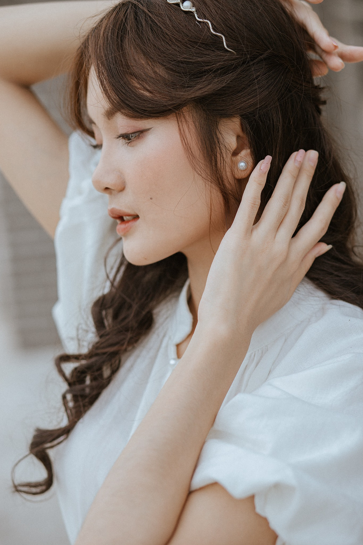 Hiện tại, Xuân Tuyền từ chối nhận công việc làm mẫu ảnh bởi diễn biến phức tạp của dịch bệnh.