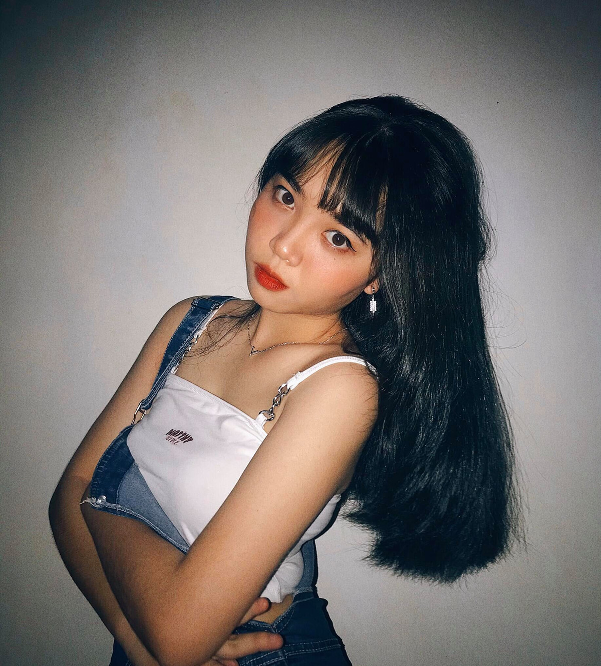 Nữ TikToker chia sẻ trong thời gian tới sẽ tập trung nhiều vào con được nghệ thuật và cố gắng trở thành diễn viên chuyên nghiệp. Ảnh: FBNV