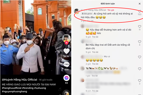 Không nằm ngoài không khí sự kiện đặc biệt này, "quý tử" nhà bà Nguyễn Phương Hằng cũng sát sao quan tâm mọi hành động của mẹ. Trên trang TikTok của mình, Hằng Hữu liên tục chia sẻ thông tin về buổi giao lưu này.